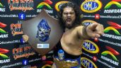 Foto ilustrativa de la nota titulada: CMLL: Bárbaro Cavernario no descarta retar a Claudio Castagnoli tras ganar la Leyenda Azul