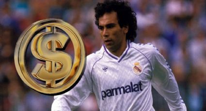 ¿Cuánto dinero ganó Hugo Sánchez en su etapa en el Real Madrid?