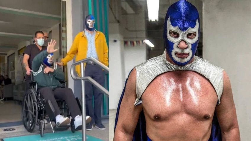 Blue Demon Jr. sale del hospital: revela sus planes de retiro y detalles de su accidente