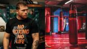 Foto ilustrativa de la nota titulada: Canelo Álvarez apoya al deporte mexicano: donó guantes y sacos de boxeo a 50 gimnasios