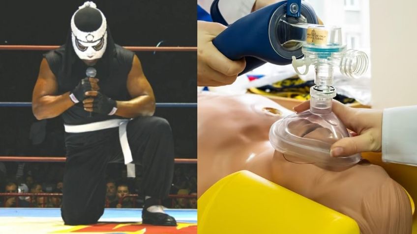 El luchador de AAA que estuvo muerto durante 8 minutos y ahora apoya a otros atletas | VIDEO