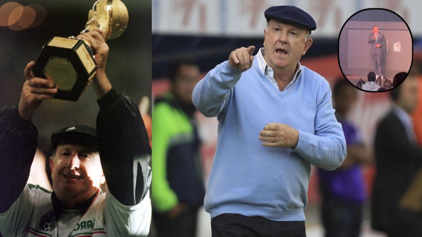 Mikel Arriola recuerda a Manuel Lapuente en la presentación del jersey de México del Mundial 2026