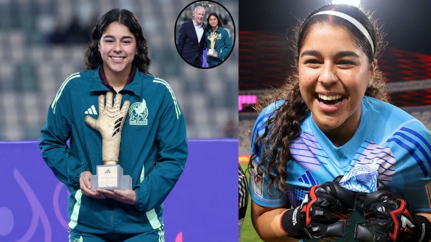 Valentina Murrieta, portera de México, gana el Guante de Oro del Mundial Sub-17 Femenino