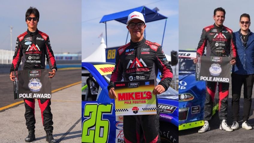 Alessandros Racing domina la NASCAR México Series con triple pole