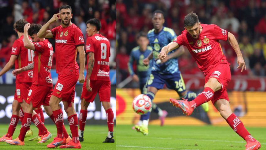 Toluca vence al América y sueña con el liderato; Paulinho logra tricampeonato de goleo