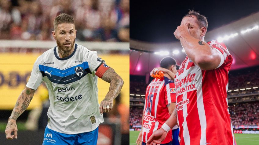 ¿Lo consoló? Sergio Ramos abraza a Chicharito Hernández tras verlo llorar