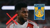 Foto ilustrativa de la nota titulada: Tigres rechazaría fichar a Miguel Borja para el Clausura 2026 por esta increíble razón