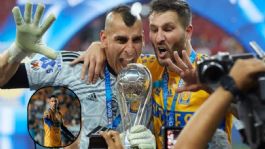 Foto que representa a Fernando Gorriarán planea emotivo gesto con Gignac y Nahuel Guzmán si Tigres es Campeón