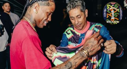 ¡Joya! Jorge Campos y Travis Scott colaboran para crear épico jersey | VIDEO
