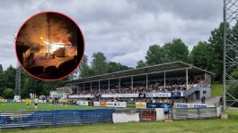 Foto que representa a Incendio intencional destruye el estadio del FC Haka tras su descenso y causa conmoción en Finlandia