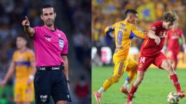 Foto que representa a César Arturo Ramos, el amuleto de Tigres ante Toluca; pitará la Final de Vuelta del Apertura 2025