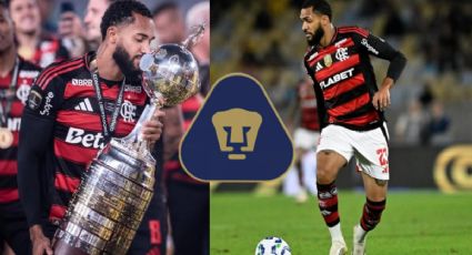 Pumas tendría acuerdo por Juninho, delantero del Flamengo, para el Clausura 2026