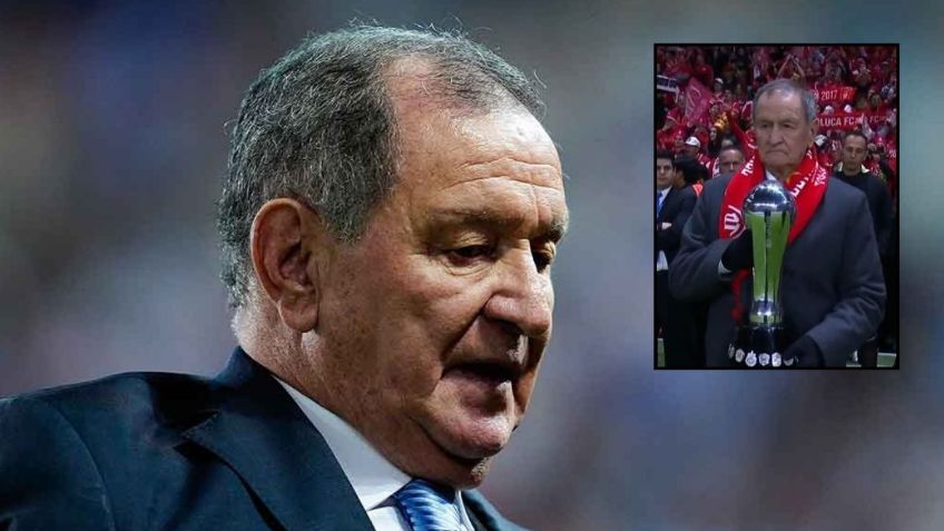 Ojitos Meza reaparece en la Final Toluca vs Tigres; así entregó el trofeo de la Liga MX | VIDEO