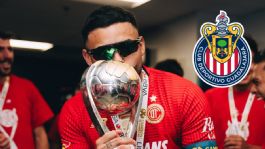 Foto que representa a Alexis Vega honra a Chivas tras conquistar el bicampeonato con Toluca; adelanta extenso festejo