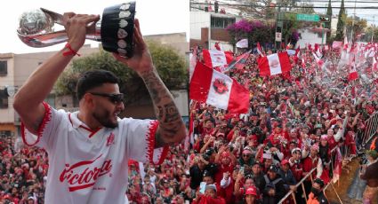 Toluca festeja su bicampeonato con un desfile por las calles frente a miles de aficionados | VIDEO