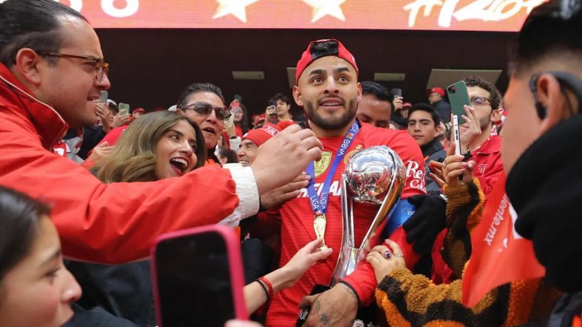 Alexis Vega confiesa que jugó infiltrado para levantar el oro con Toluca: “Estaba escrito para mí”