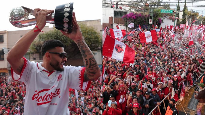 Toluca festeja su bicampeonato con un desfile por las calles frente a miles de aficionados | VIDEO