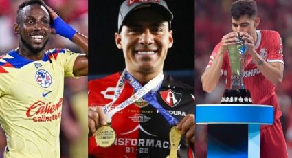 ¿Quiénes han sido los únicos 3 futbolistas doble bicampeones dentro de la Liga MX?