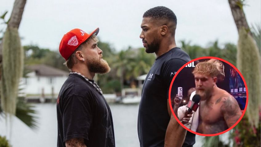 Jake Paul se burla de Anthony Joshua y enumera sus defectos: "Que aprenda a bailar"