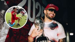 Foto que representa a Alexis Vega finaliza las celebraciones del bicampeonato y retoma entrenamiento en solitario | FOTO