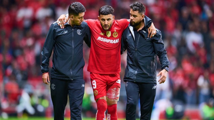 ¿Alexis Vega sufrió una nueva lesión? Toluca habría tomado una medida drástica