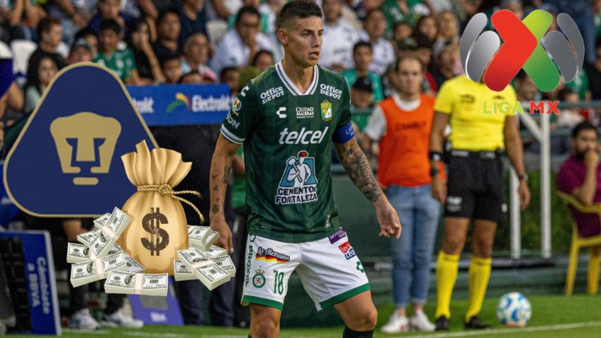 Pumas lanzaría oferta por James Rodríguez ¿Primer refuerzo de Antonio Sancho?