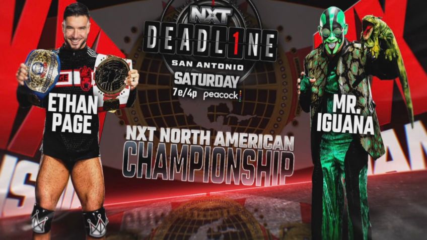 WWE NXT: Mr. Iguana retará a Ethan Page por el título Norteamericano en Deadline 2025