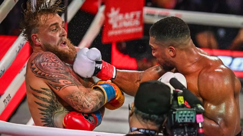 Así terminó la mandíbula de Jake Paul tras fulminante KO de Anthony Joshua