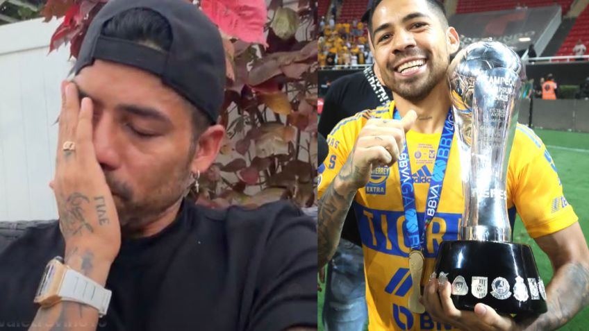Javier Aquino se despide de Tigres entre lágrimas y dolido: "Me voy, no son las formas" | VIDEO