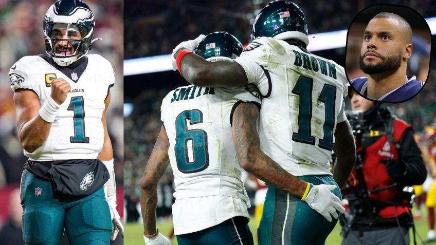 NFL 2025: ¡Premio Doble! Eagles logra título de la NFC Este y elimina a los Cowboys de Playoffs