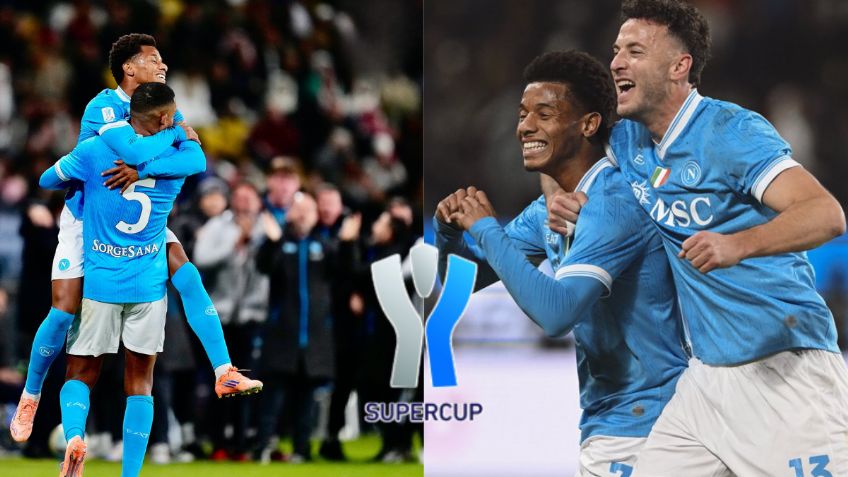 Con doblete de David Neres, Napoli derrotó a Bologna y es campeón de la Supercopa de Italia