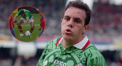 Cuauhtémoc Blanco y la Cuauhtemiña en Francia 98 que puso al futbol mexicano en lo más alto