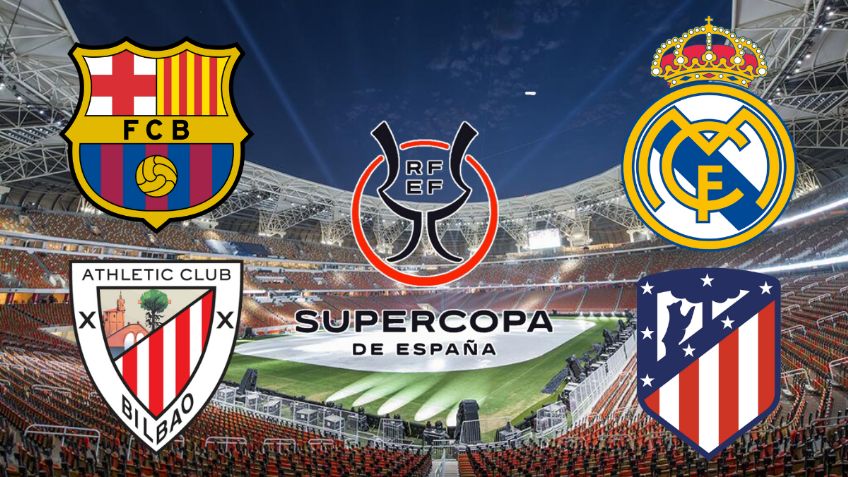 Supercopa de España 2026 | Partidos, fechas, horarios y canales EN VIVO en México