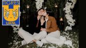 Foto ilustrativa de la nota titulada: Boda en Tigres Femenil: Ceci Santiago y Alison González anuncian su compromiso | FOTOS