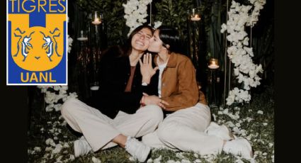 Boda en Tigres Femenil: Ceci Santiago y Alison González anuncian su compromiso | FOTOS