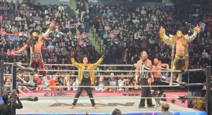 AEW Worlds End 2025: Bandido y Máscara Dorada triunfan ante Mark Davis y Rocky Romero | VIDEO