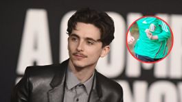Foto que representa a Timothée Chalamet presume jersey de la Selección Mexicana en su cumpleaños 30 | FOTO