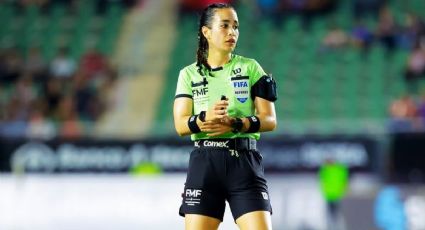 Katia Itzel García, histórica en Liga MX, entra al Top-10 de las mejores árbitras del mundo