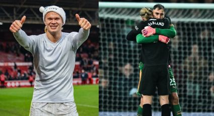 La irónica broma de Haaland a Donnarumma tras dar el peso con Manchester City en Navidad