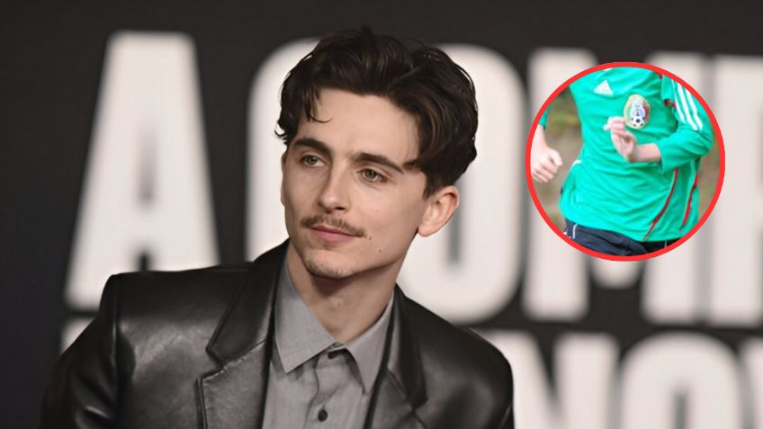 Timothée Chalamet presume jersey de la Selección Mexicana en su cumpleaños 30 | FOTO