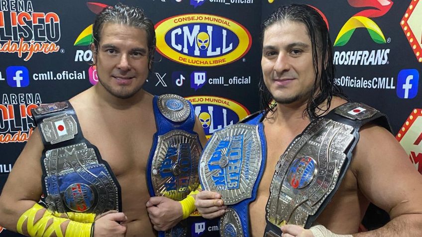 Los Hermanos Chávez y su reinado legendario en el CMLL: cumplen 4 años como campeones