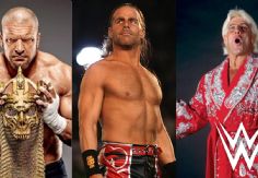Foto ilustrativa de nota De Ric Flair a Shawn Michaels: Las extrañas últimas luchas de cinco estrellas de WWE