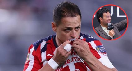 Checo Pérez defiende a Chicharito Hernández tras su penal fallado con Chivas