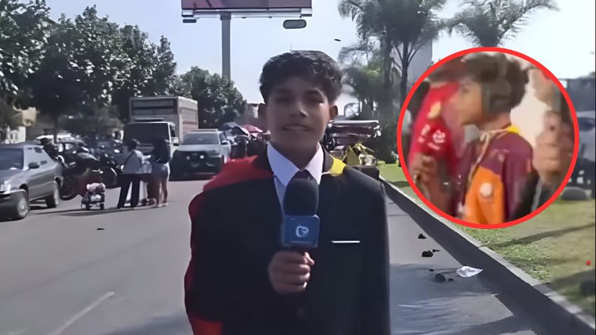 Niño “Pol Deportes” narra partido oficial de futbol en televisión tras volverse viral