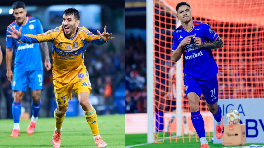 Golazo de Ángel Correa y penalti de Toro Fernández dictan empate para Cruz Azul y Tigres | VIDEOS