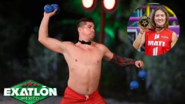 Foto que representa a Así fue el esperado reencuentro de Mati Álvarez y Josué Menéndez en Exatlón México | VIDEO