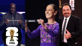 Foto que representa a De Shaquille O'Neal a Village People: ¿Qué celebridades asistieron al Sorteo del Mundial 2026?