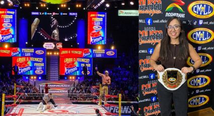 Soberano Jr. cobra venganza de Místico; CMLL entrega cinturón histórico a aficionada