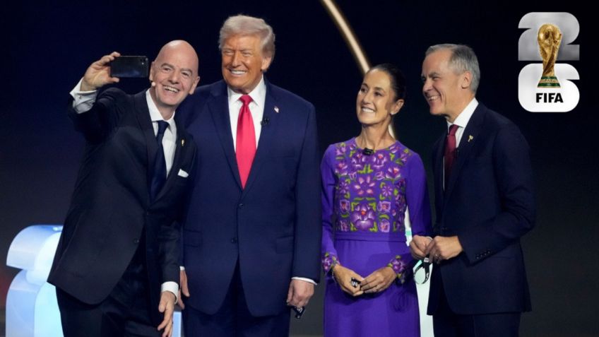 Sorteo Mundial 2026: Así fue el encuentro entre Claudia Sheinbaum y Donald Trump | FOTOS