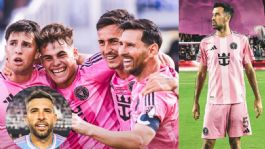 Foto que representa a Messi conquista la MLS Cup junto al Inter de Miami; Busquets y Alba se retiran campeones